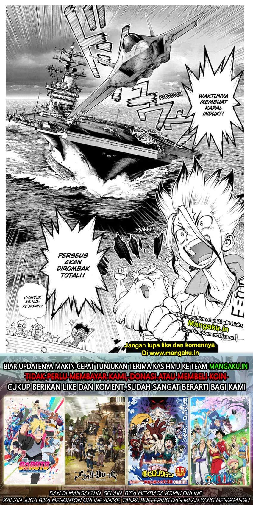 Dr. Stone Chapter 152 Bahasa Indonesia