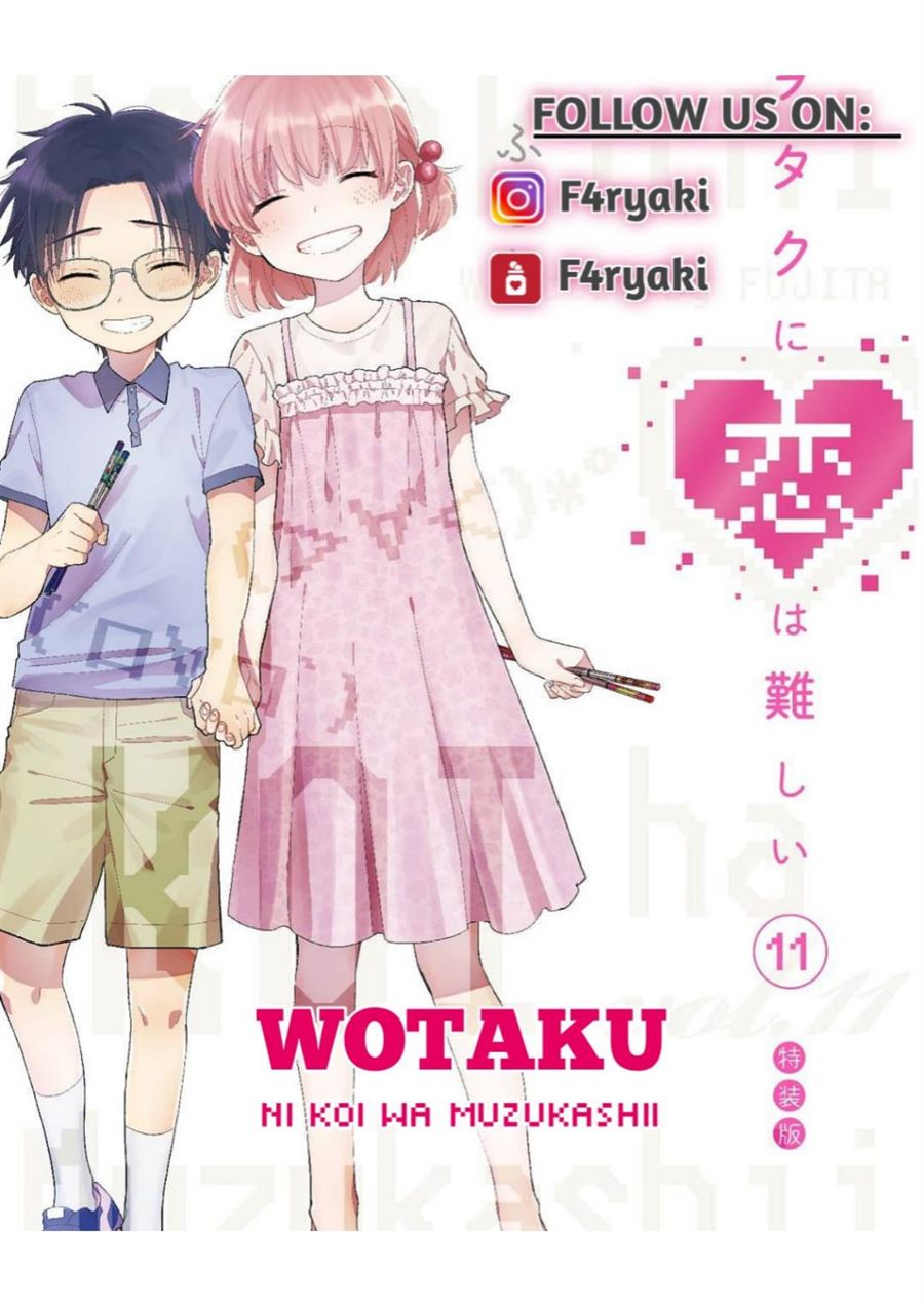 Wotaku ni Koi wa Muzukashii Chapter 56 Bahasa Indonesia