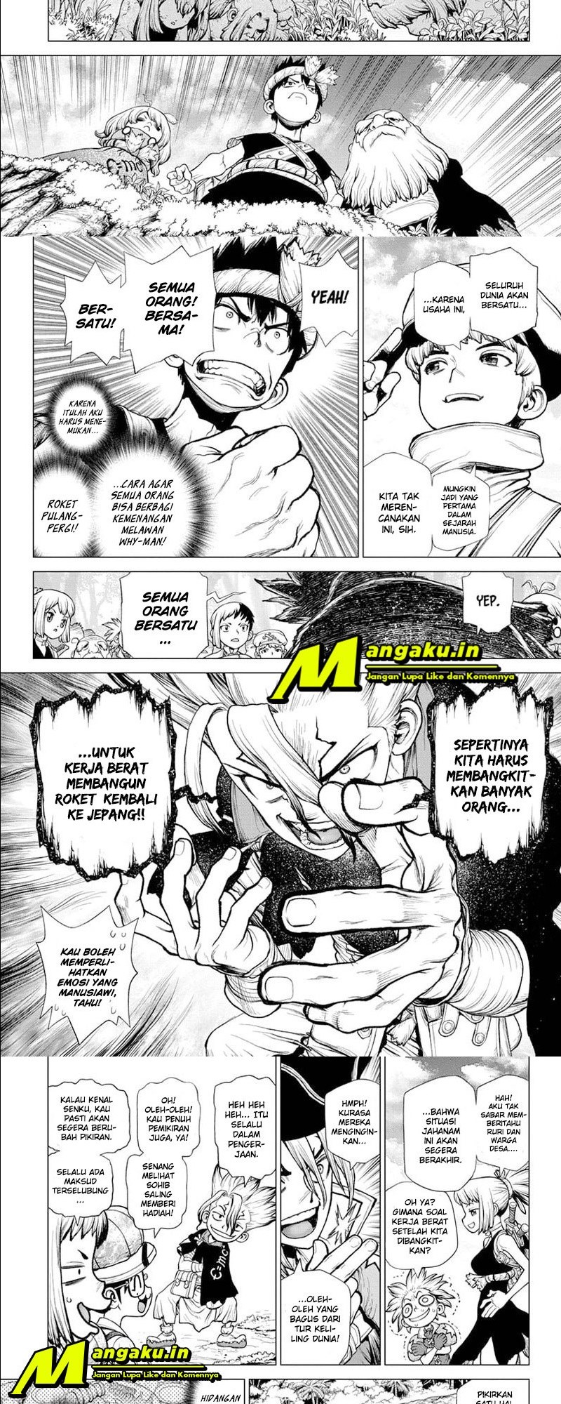 Dr. Stone Chapter 211 Bahasa Indonesia