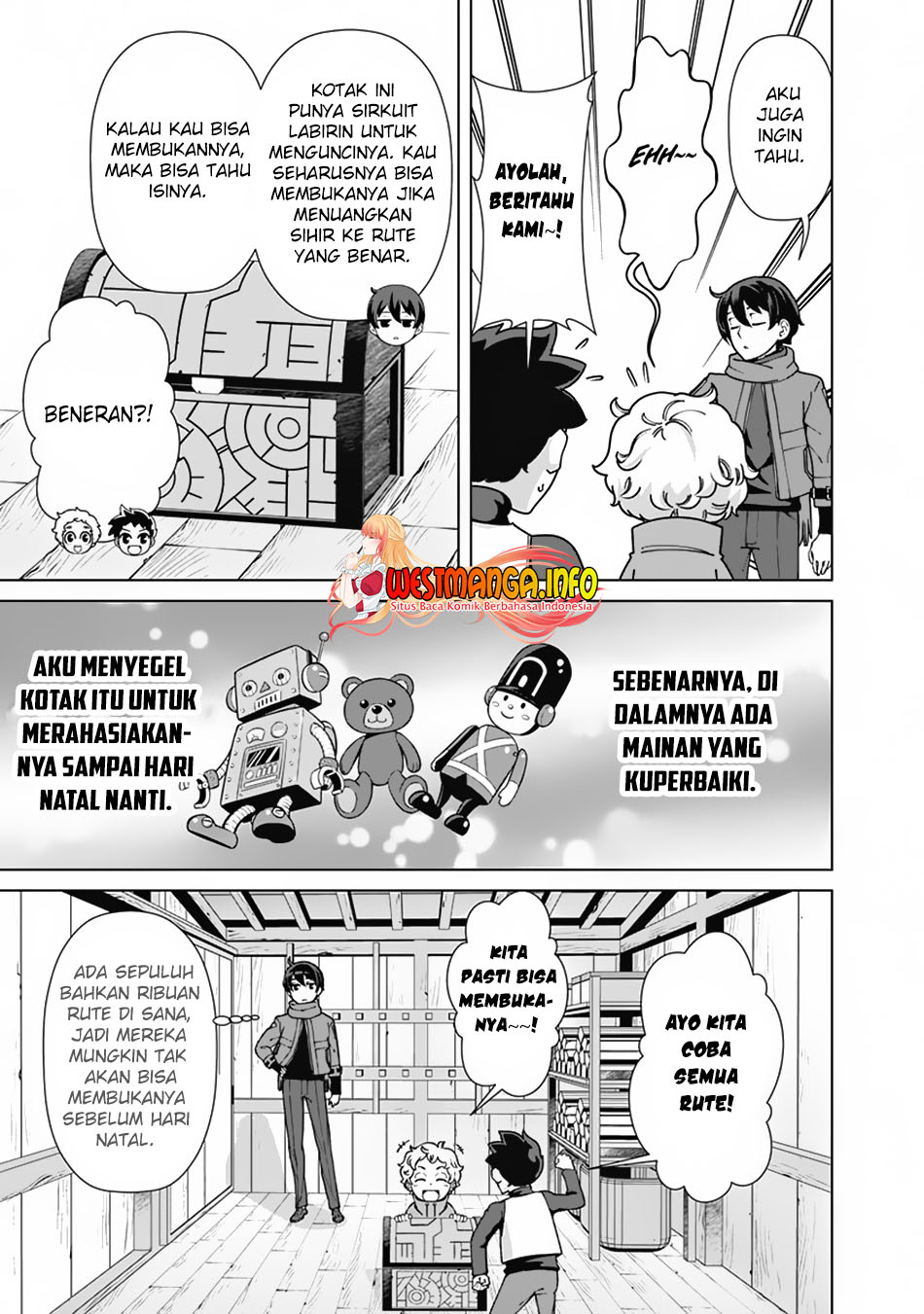 Rettou Me no Tensei Majutsushi Shiitage Rareta Moto Yuusha wa Mirai no Sekai o Yoyuu de Ikinuku Chapter 94 Bahasa Indonesia