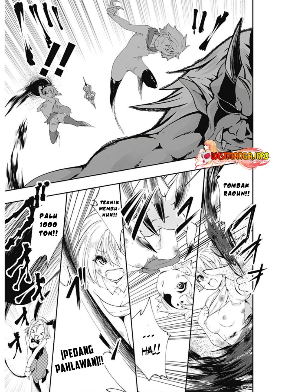 Jichou shinai Motoyuusha no Tsuyokute Tanoshii New Game Chapter 86 Bahasa Indonesia