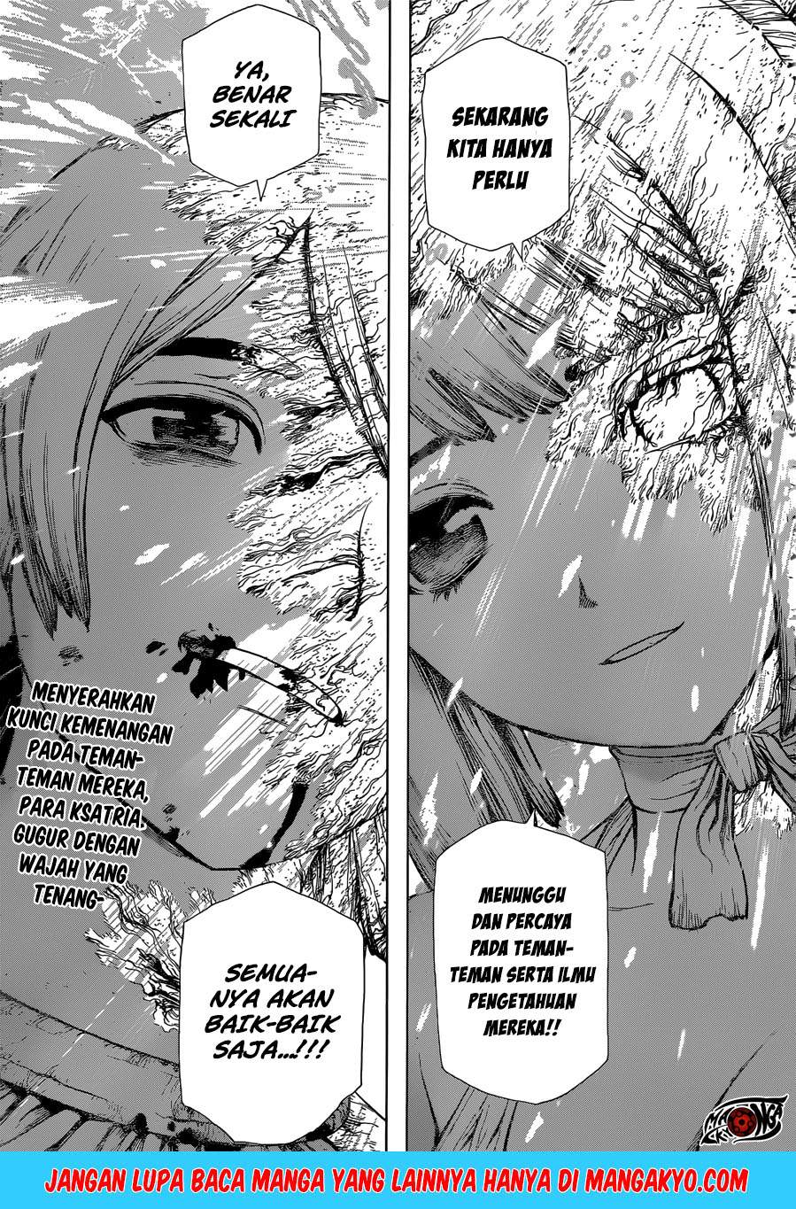 Dr. Stone Chapter 121 Bahasa Indonesia