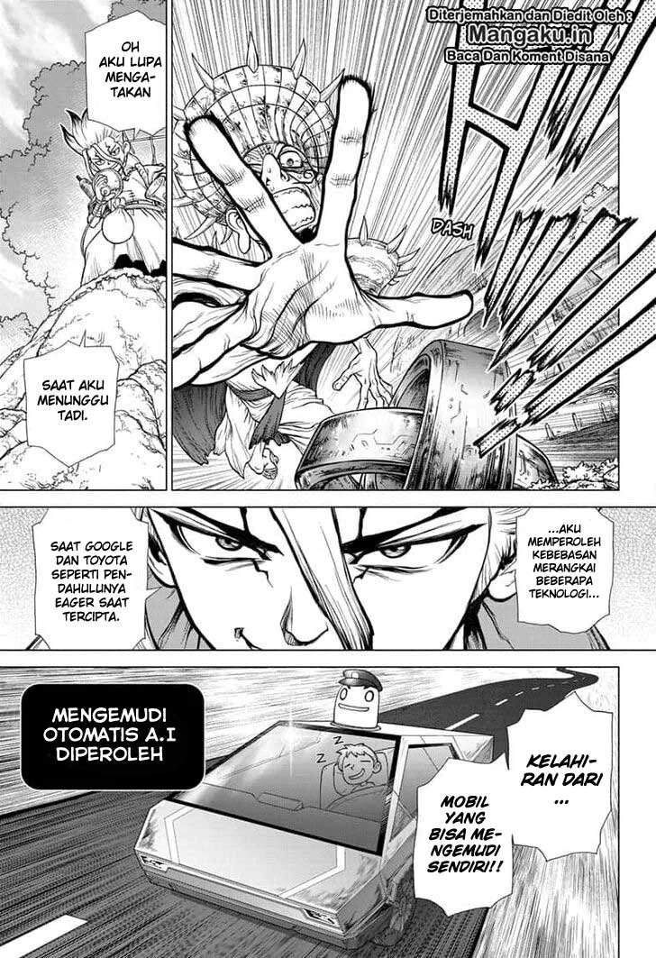 Dr. Stone Chapter 135 Bahasa Indonesia