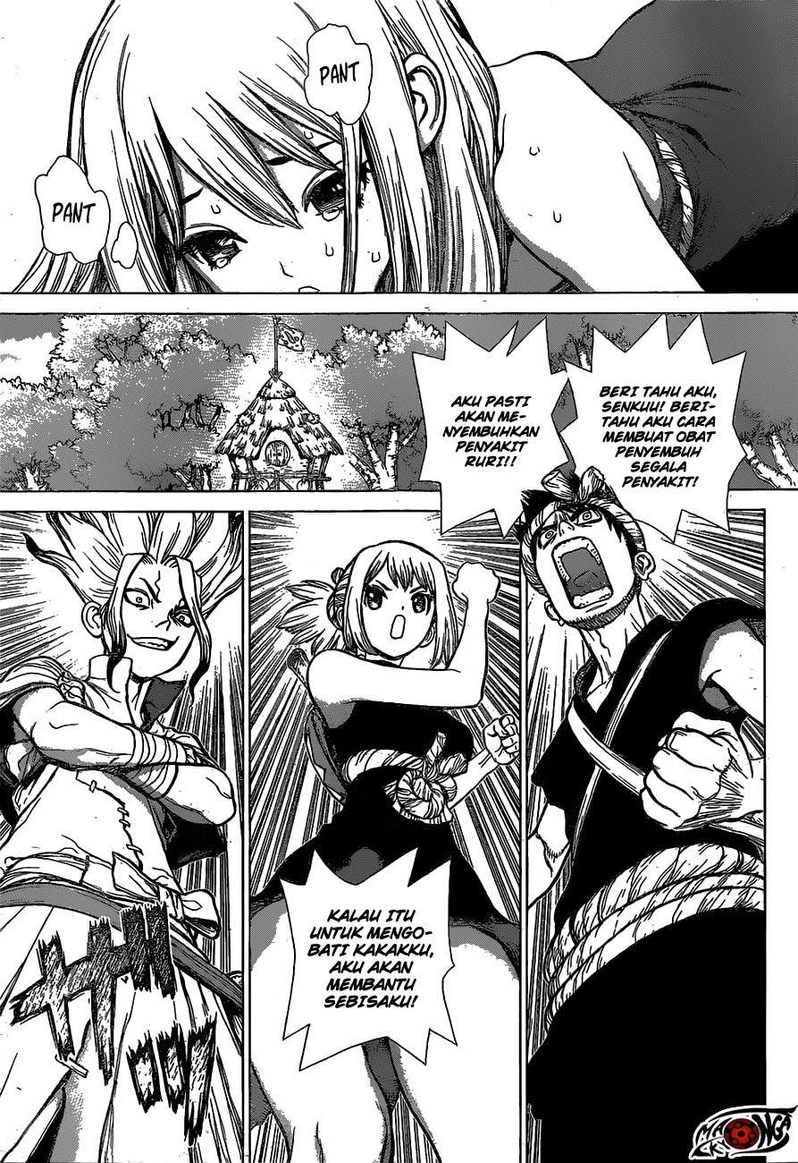 Dr. Stone Chapter 20 Bahasa Indonesia