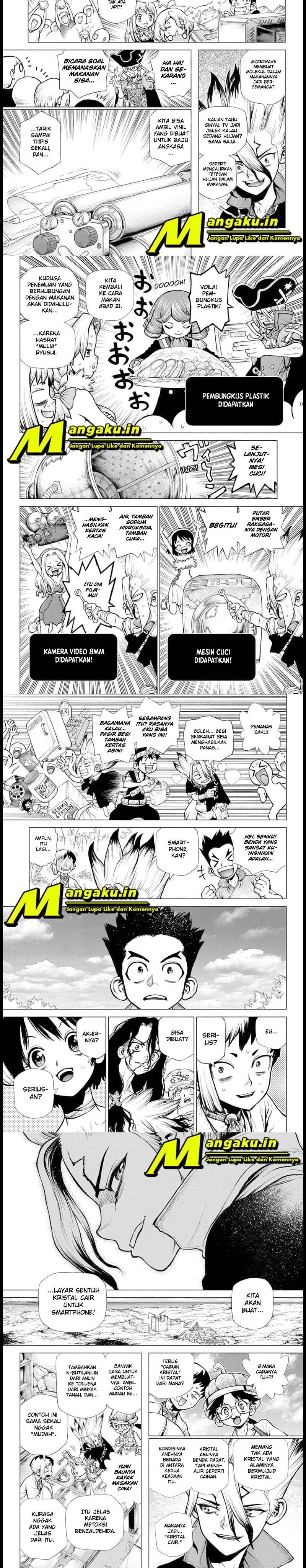 Dr. Stone Chapter 222 Bahasa Indonesia