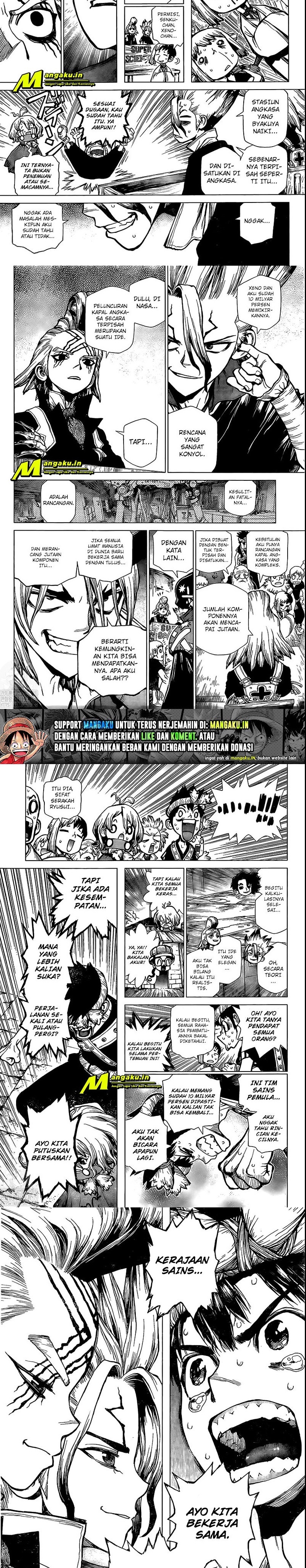 Dr. Stone Chapter 217 Bahasa Indonesia