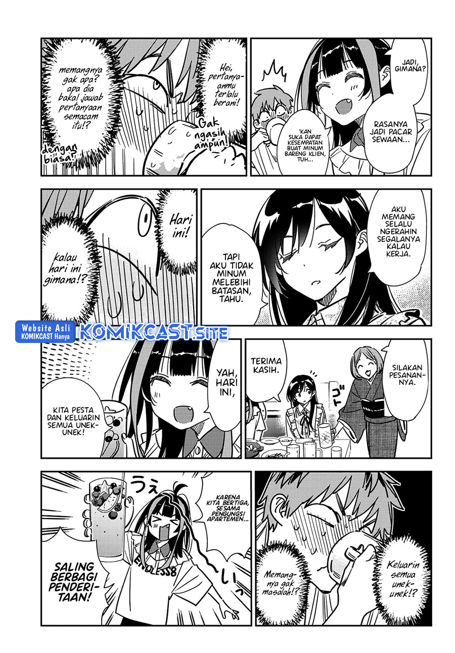 Kanojo, Okarishimasu Chapter 252 Bahasa Indonesia