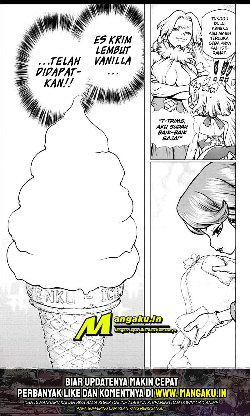 Dr. Stone Chapter 155 Bahasa Indonesia