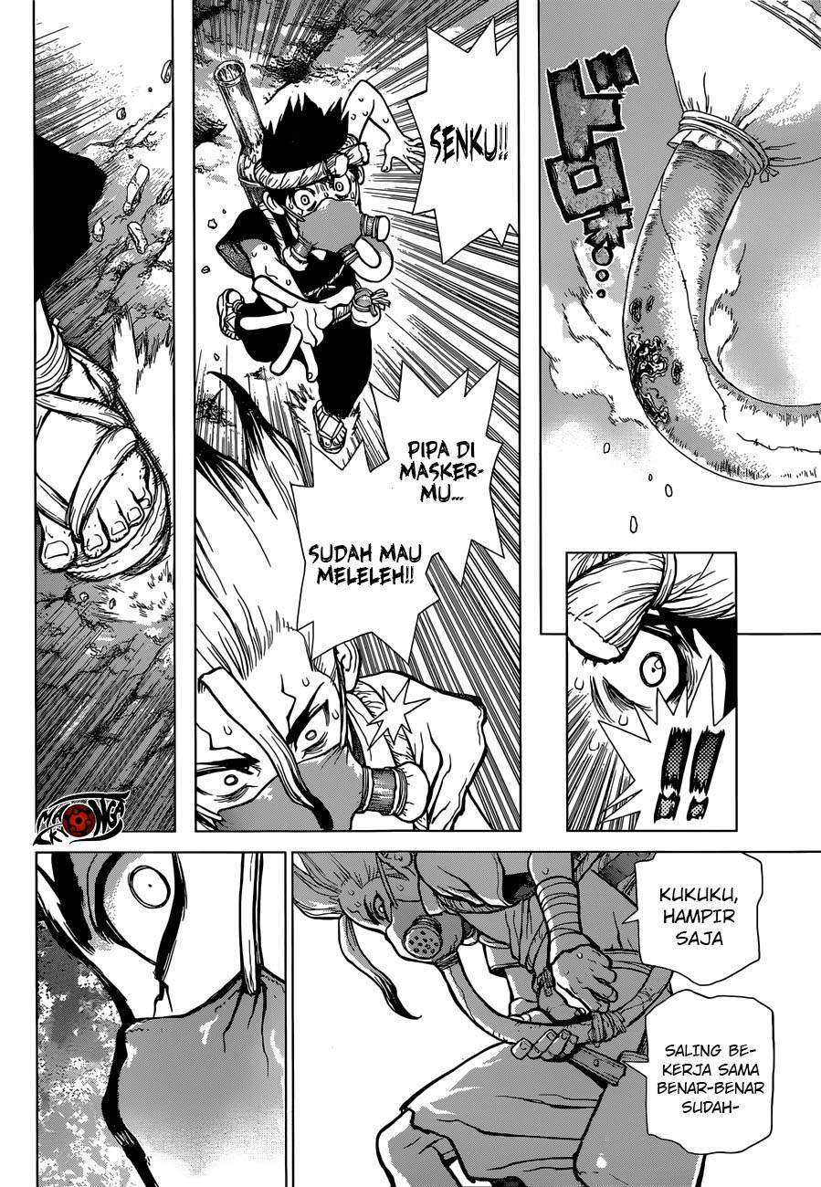 Dr. Stone Chapter 32 Bahasa Indonesia