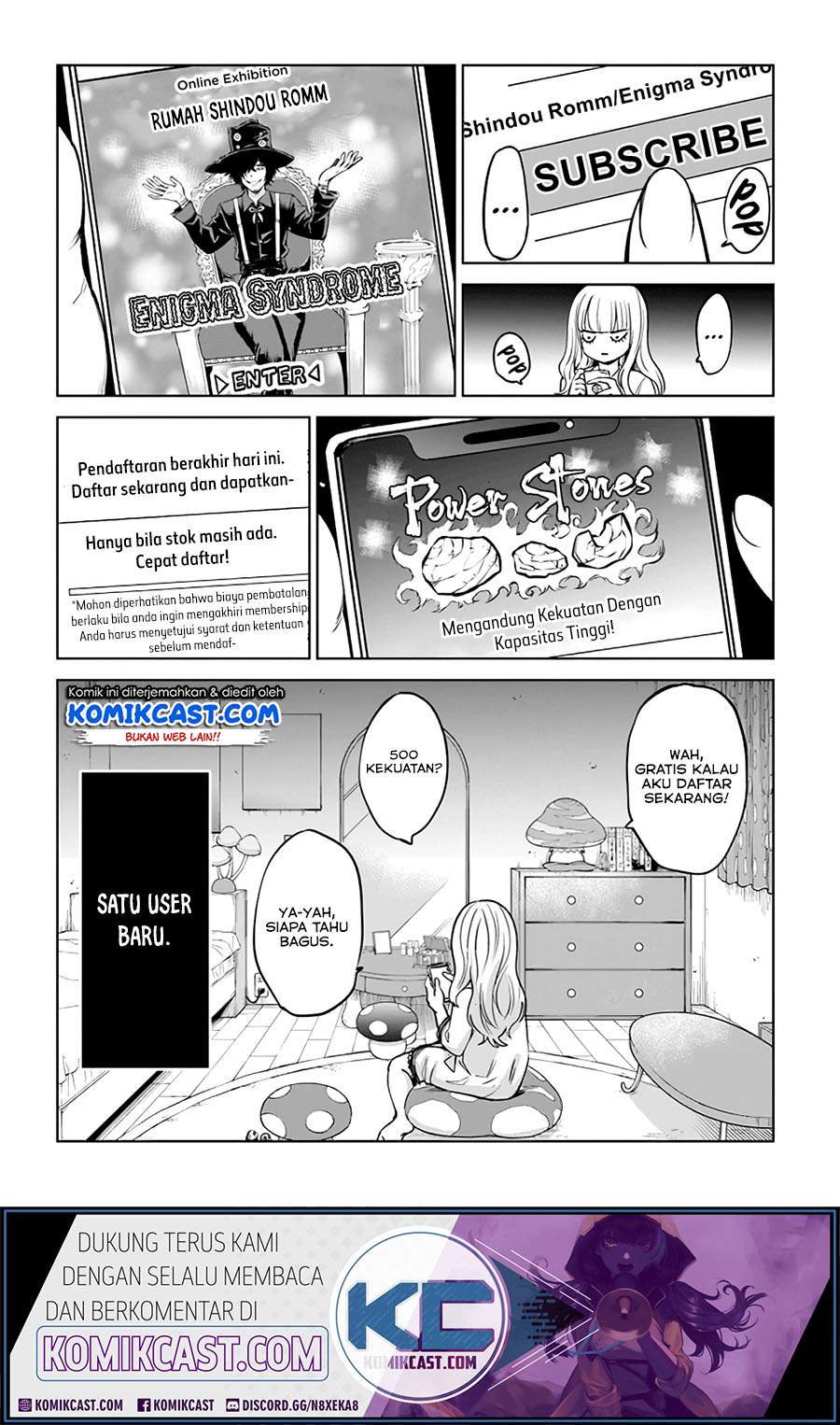 The Girl Who See It (Mieruko-chan) Chapter 26 Bahasa Indonesia