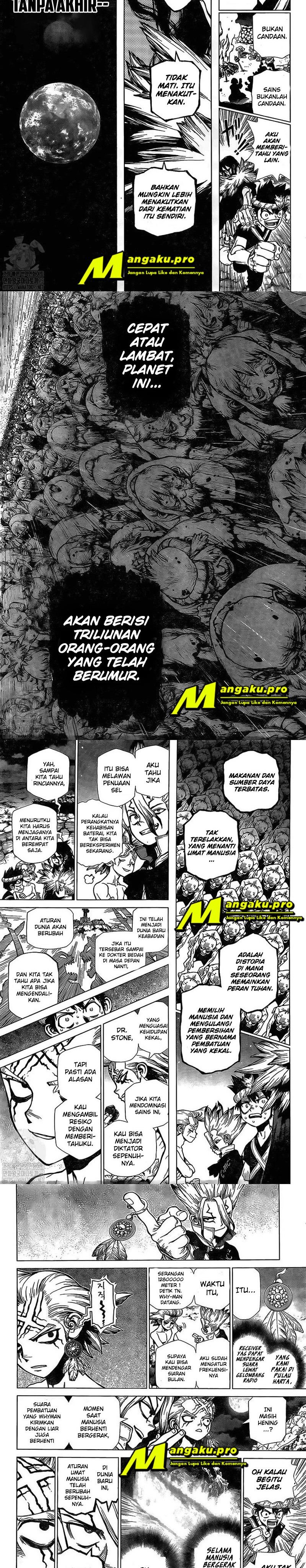 Dr. Stone Chapter 198 Bahasa Indonesia