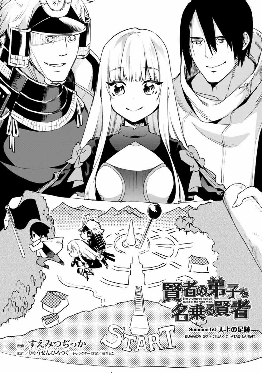 Kenja no Deshi wo Nanoru Kenja The Comic Chapter 50 Bahasa Indonesia