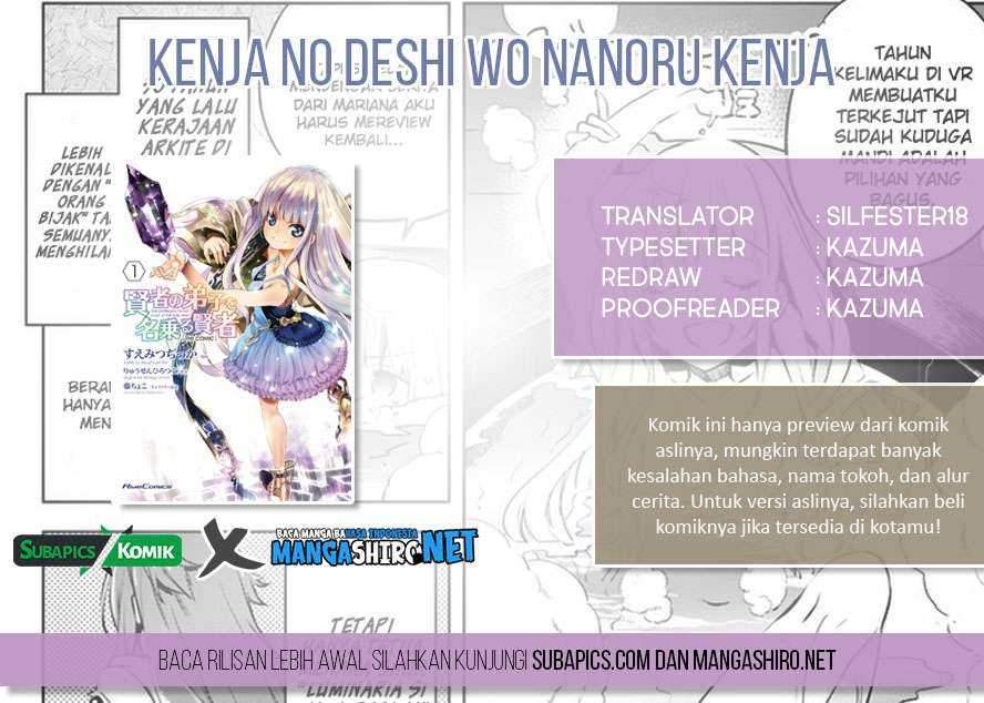 Kenja no Deshi wo Nanoru Kenja The Comic Chapter 03 Bahasa Indonesia