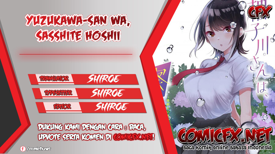 Yuzukawa-san wa, Sasshite Hoshii. Chapter 06.6 Bahasa Indonesia