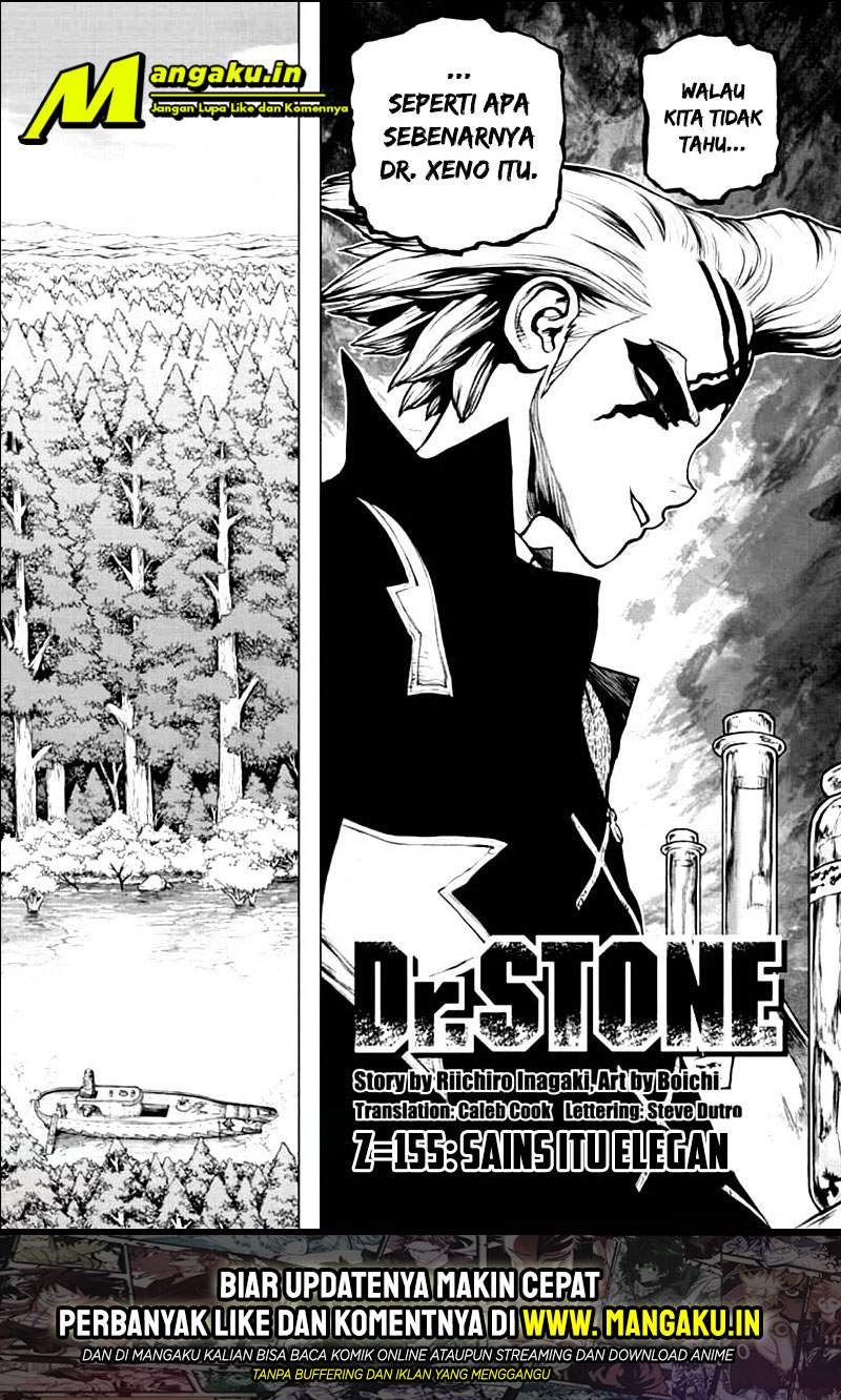 Dr. Stone Chapter 155 Bahasa Indonesia