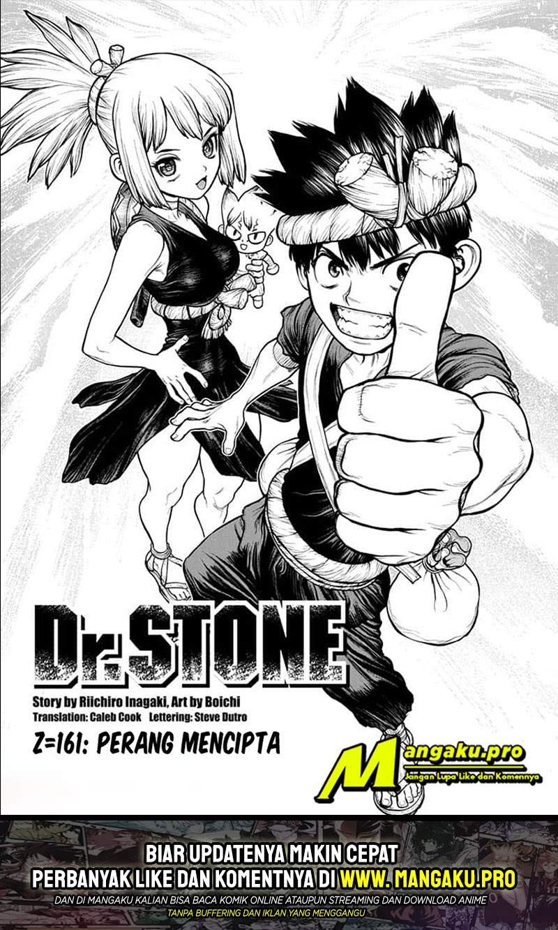 Dr. Stone Chapter 161 Bahasa Indonesia