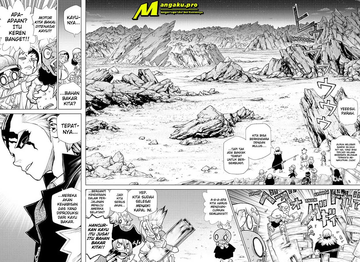 Dr. Stone Chapter 175 Bahasa Indonesia