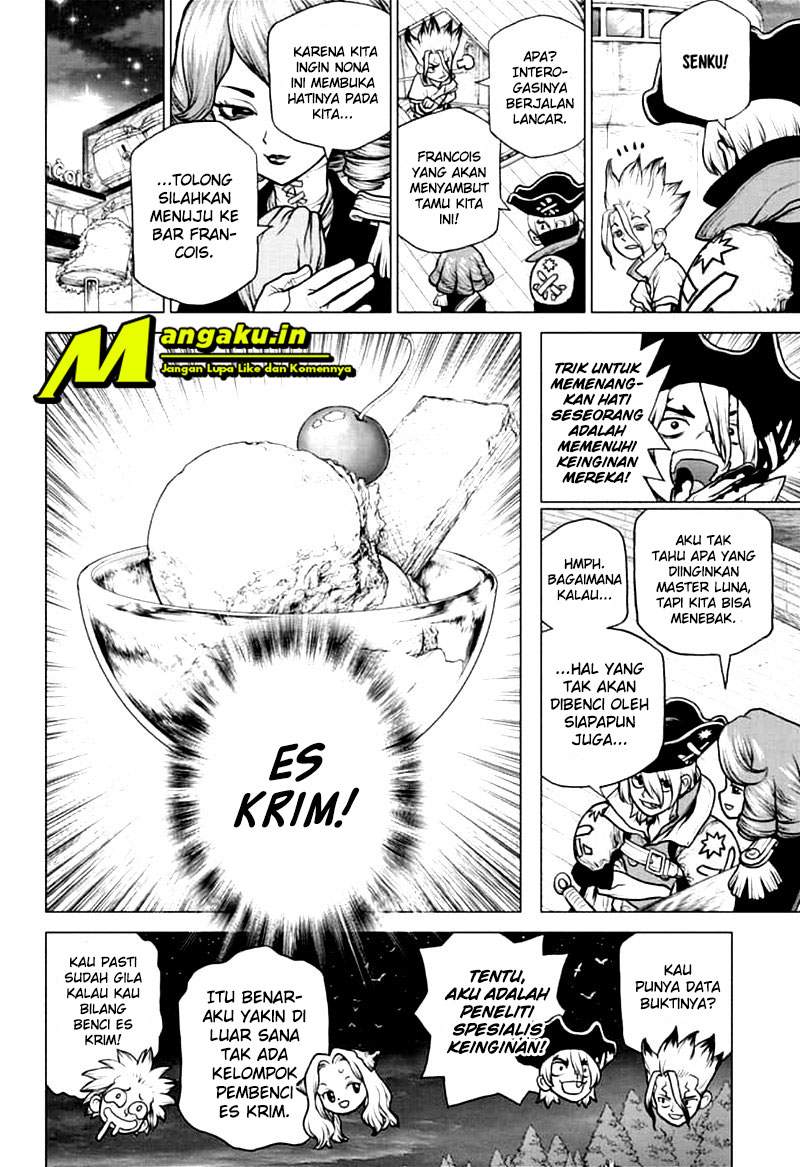 Dr. Stone Chapter 155 Bahasa Indonesia