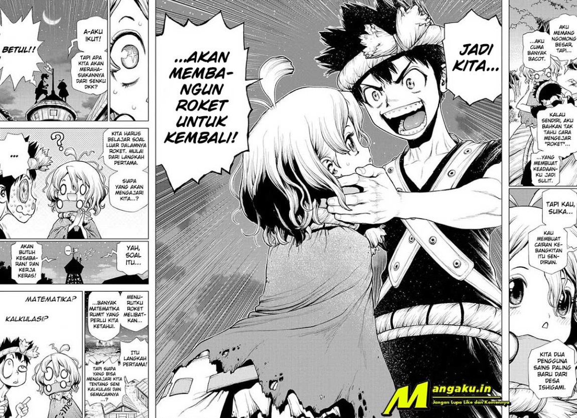 Dr. Stone Chapter 210 Bahasa Indonesia