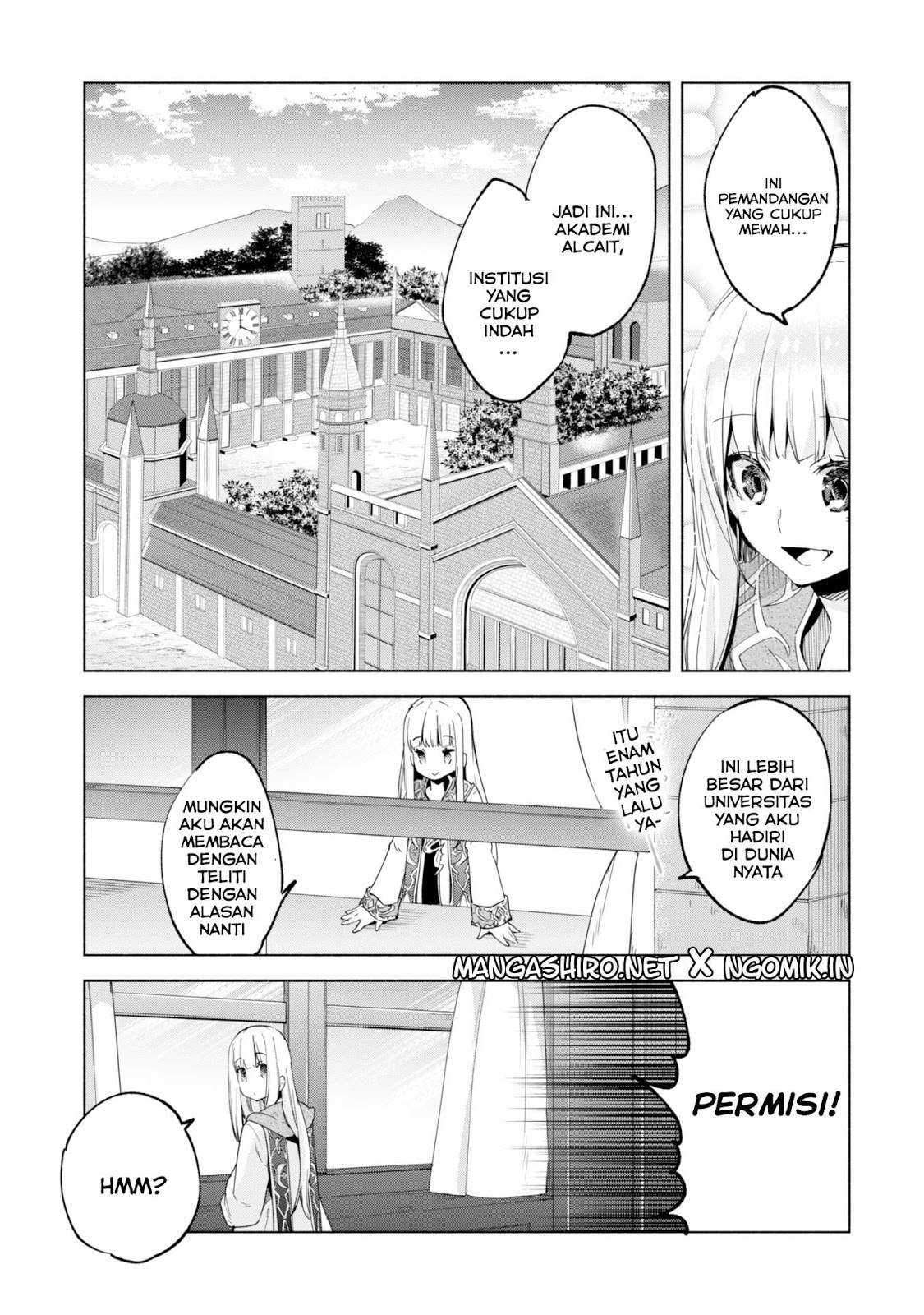 Kenja no Deshi wo Nanoru Kenja The Comic Chapter 24 Bahasa Indonesia