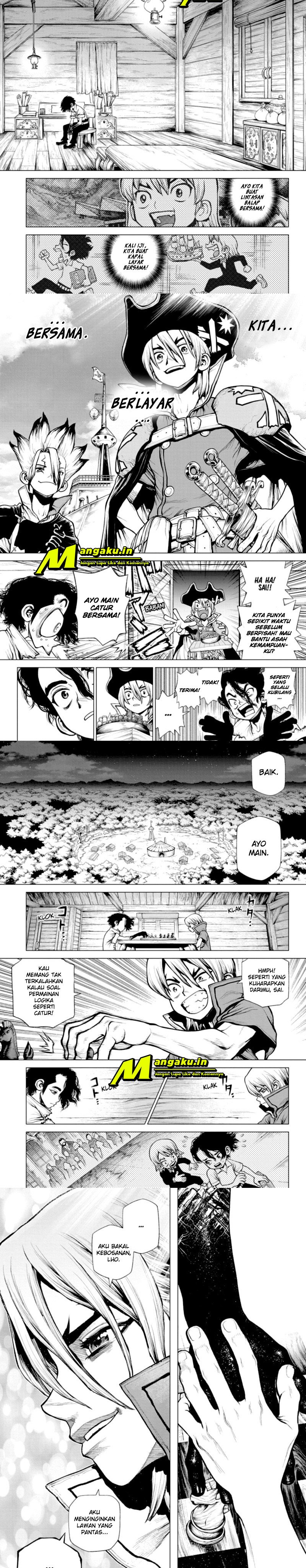 Dr. Stone Chapter 207 Bahasa Indonesia