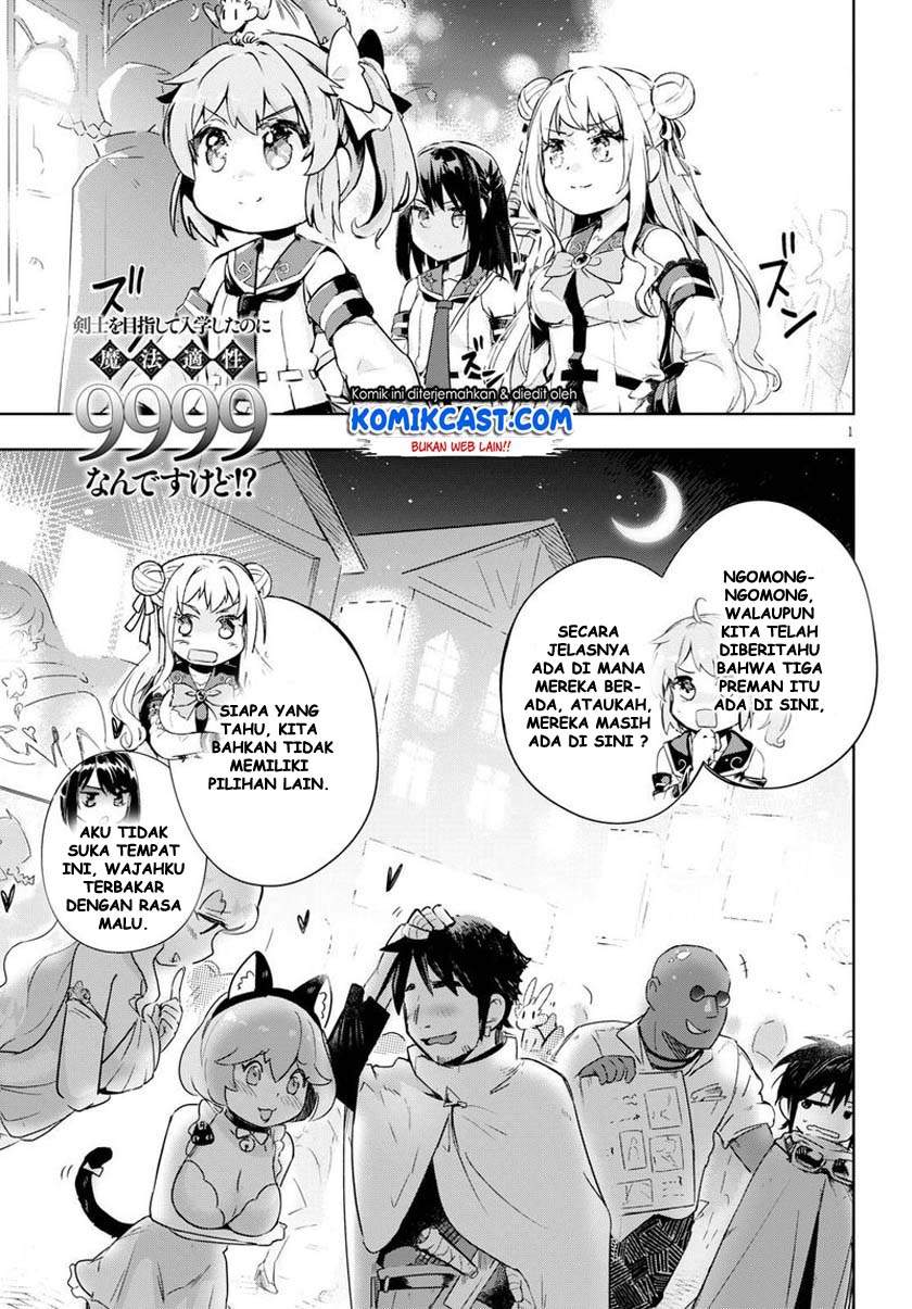 Kenshi o Mezashite Nyugaku Shitanoni Maho Tekisei 9999 Nandesukedo!? Chapter 28 Bahasa Indonesia