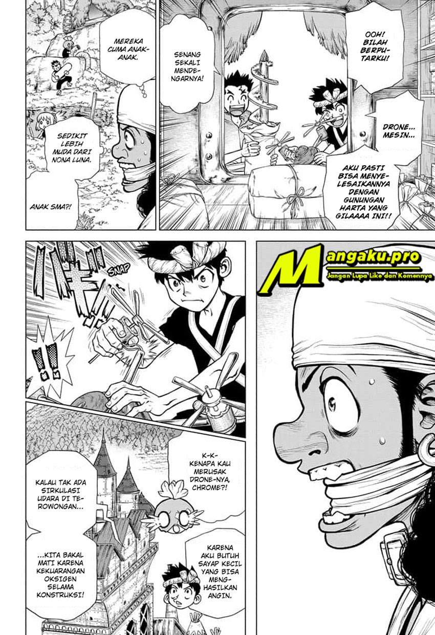 Dr. Stone Chapter 162 Bahasa Indonesia
