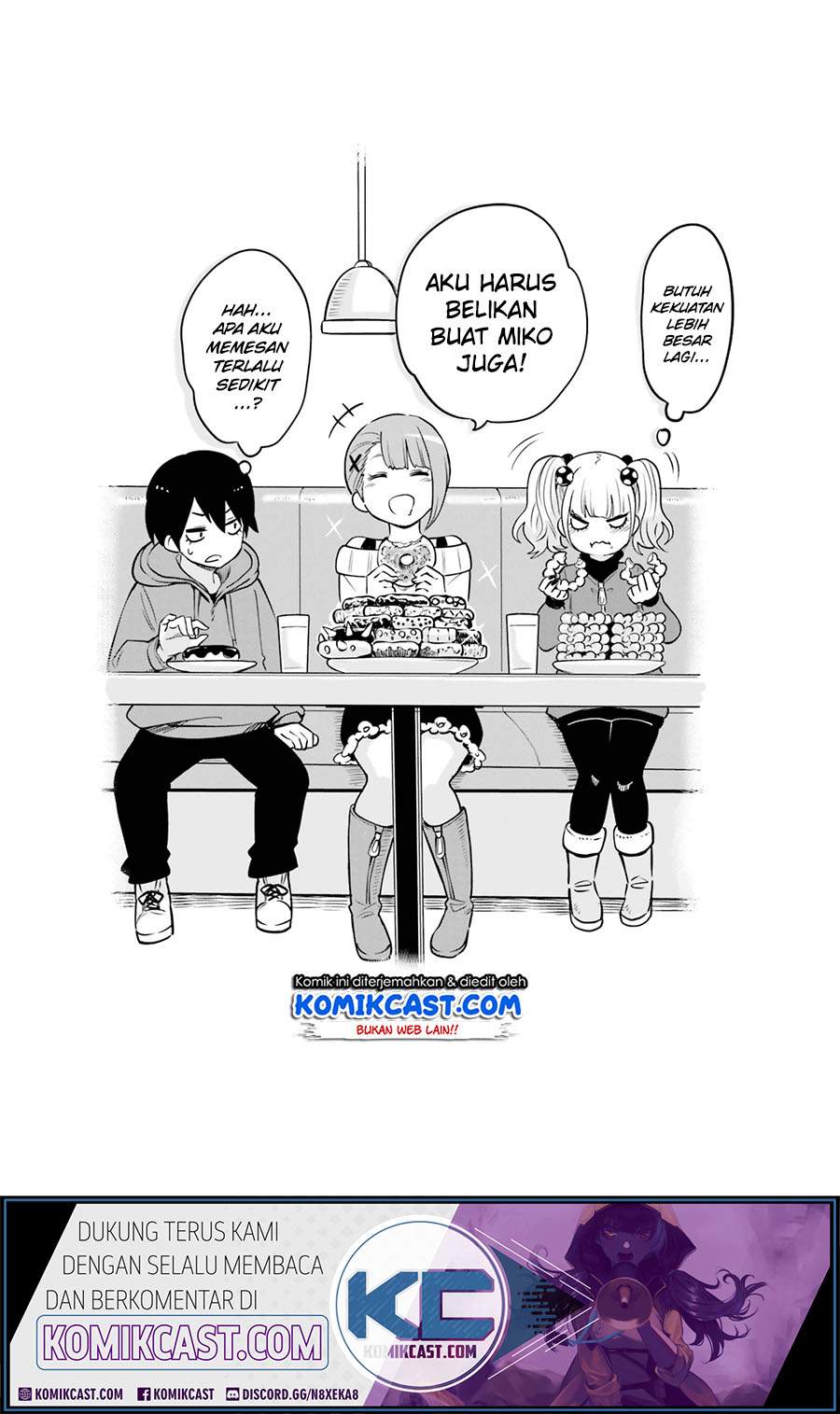 The Girl Who See It (Mieruko-chan) Chapter 37.1 Bahasa Indonesia