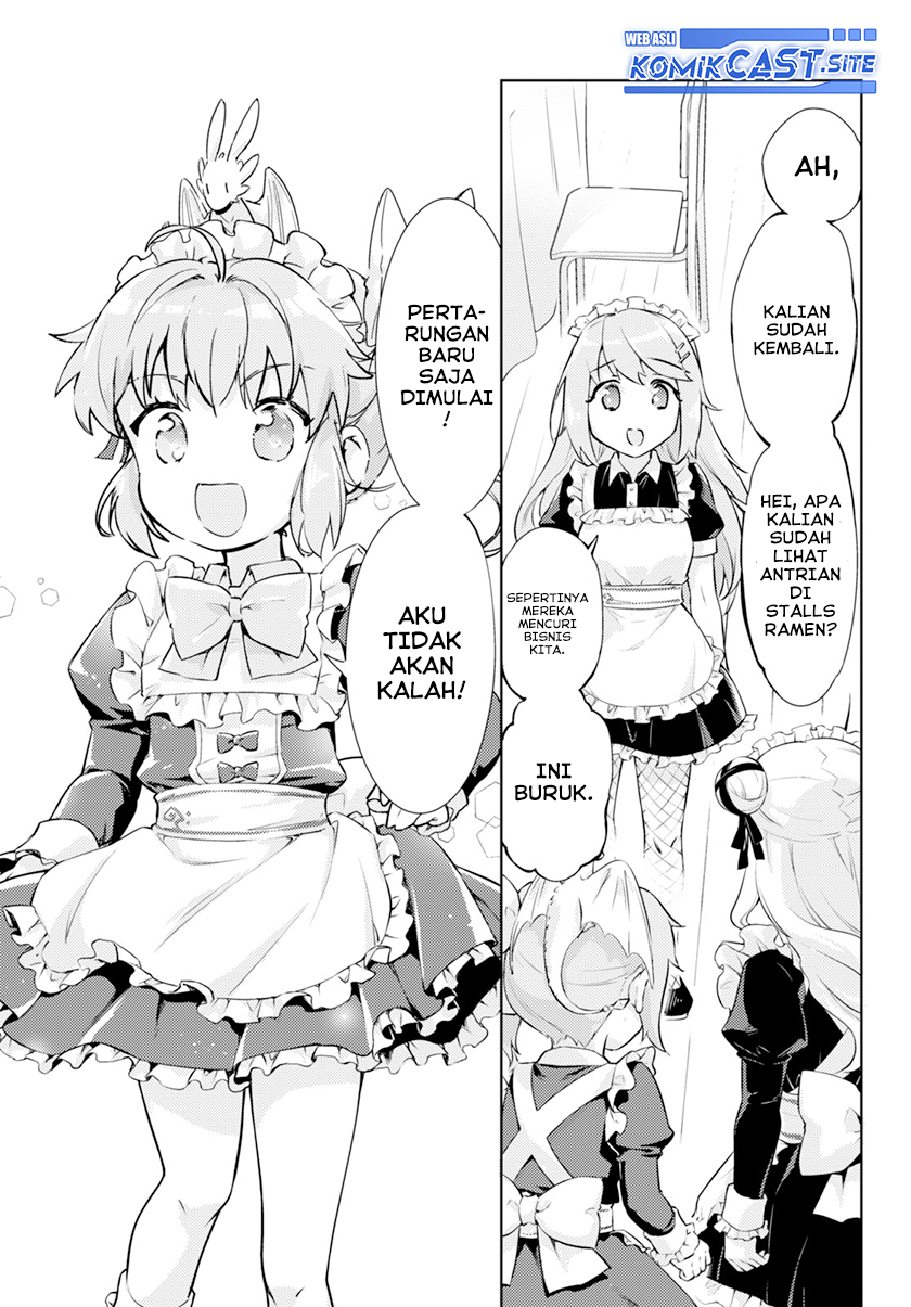 Kenshi o Mezashite Nyugaku Shitanoni Maho Tekisei 9999 Nandesukedo!? Chapter 56 Bahasa Indonesia