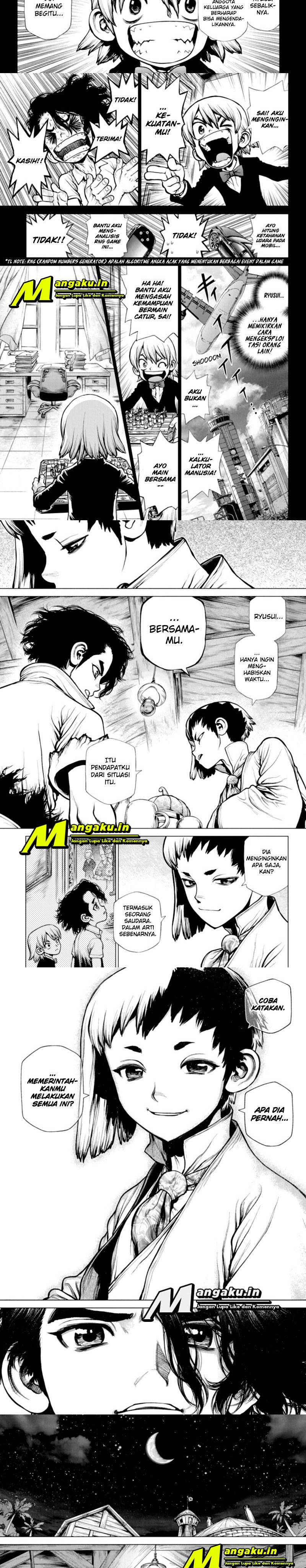 Dr. Stone Chapter 207 Bahasa Indonesia