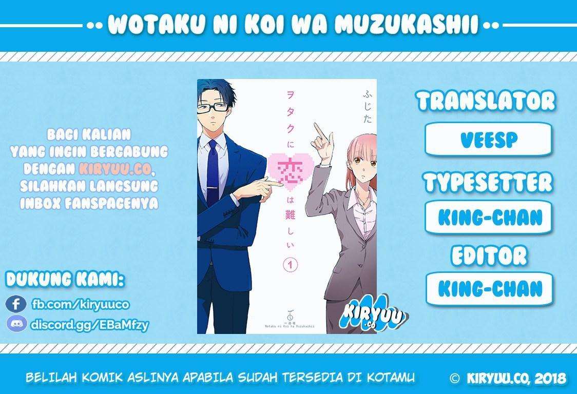 Wotaku ni Koi wa Muzukashii Chapter 28 Bahasa Indonesia