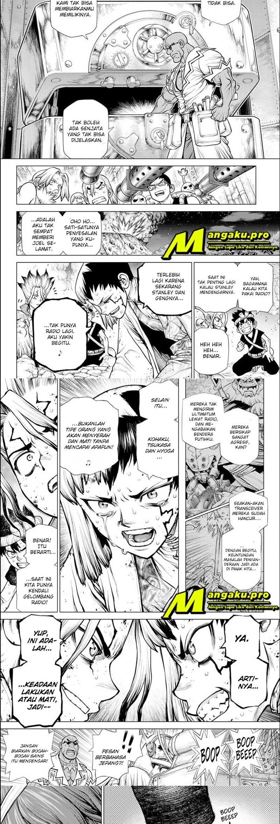 Dr. Stone Chapter 190 Bahasa Indonesia
