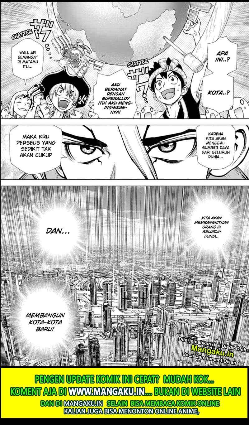 Dr. Stone Chapter 142 Bahasa Indonesia