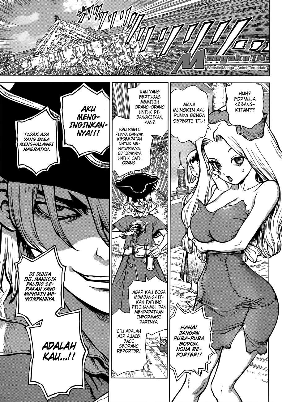Dr. Stone Chapter 92 Bahasa Indonesia