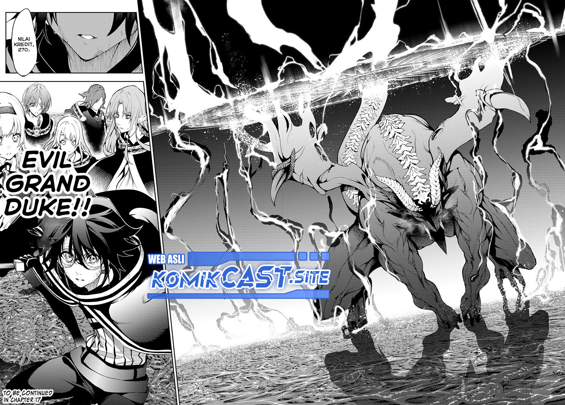 Tsue to Tsurugi no Wistoria Chapter 16 Bahasa Indonesia