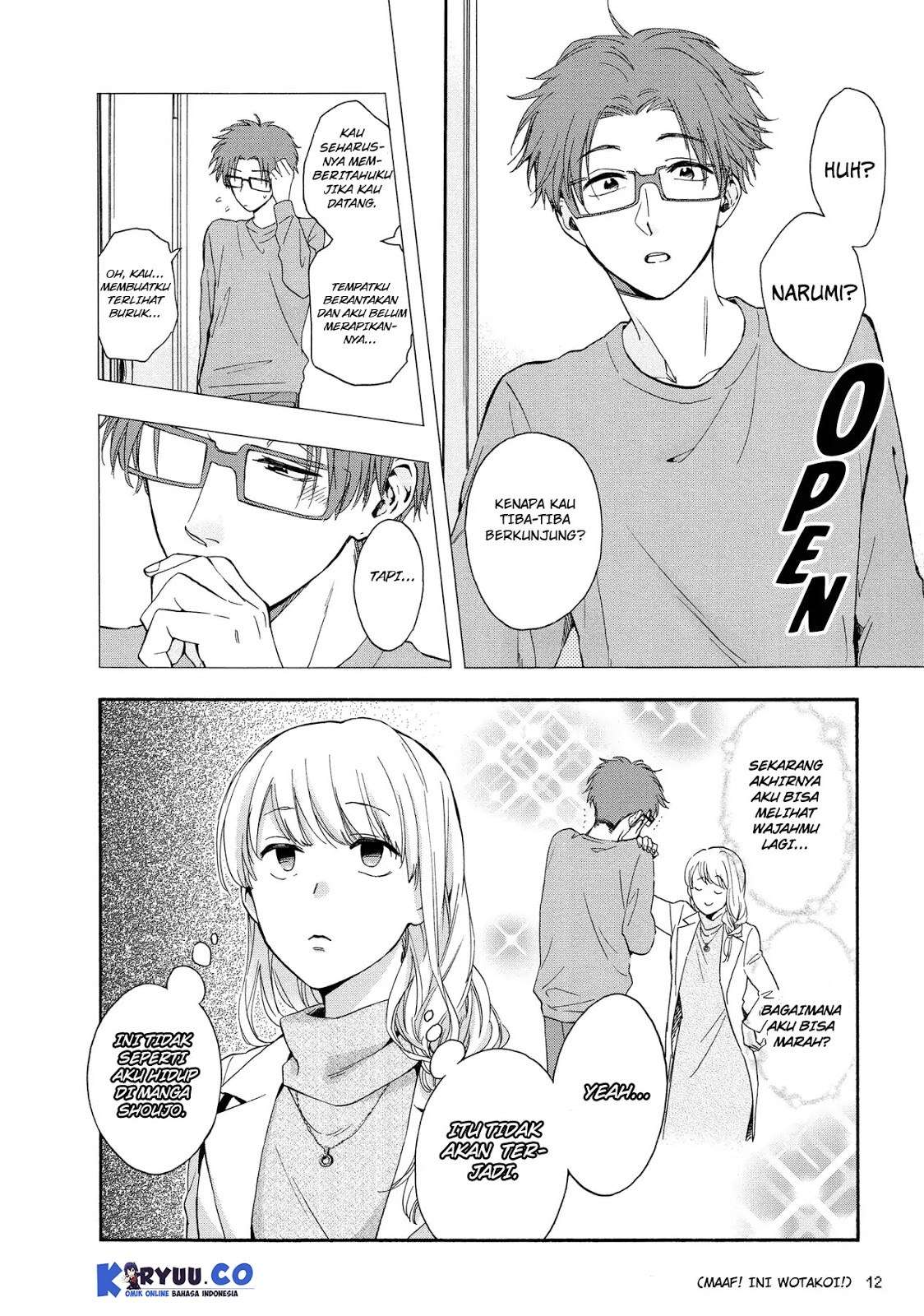 Wotaku ni Koi wa Muzukashii Chapter 23 Bahasa Indonesia