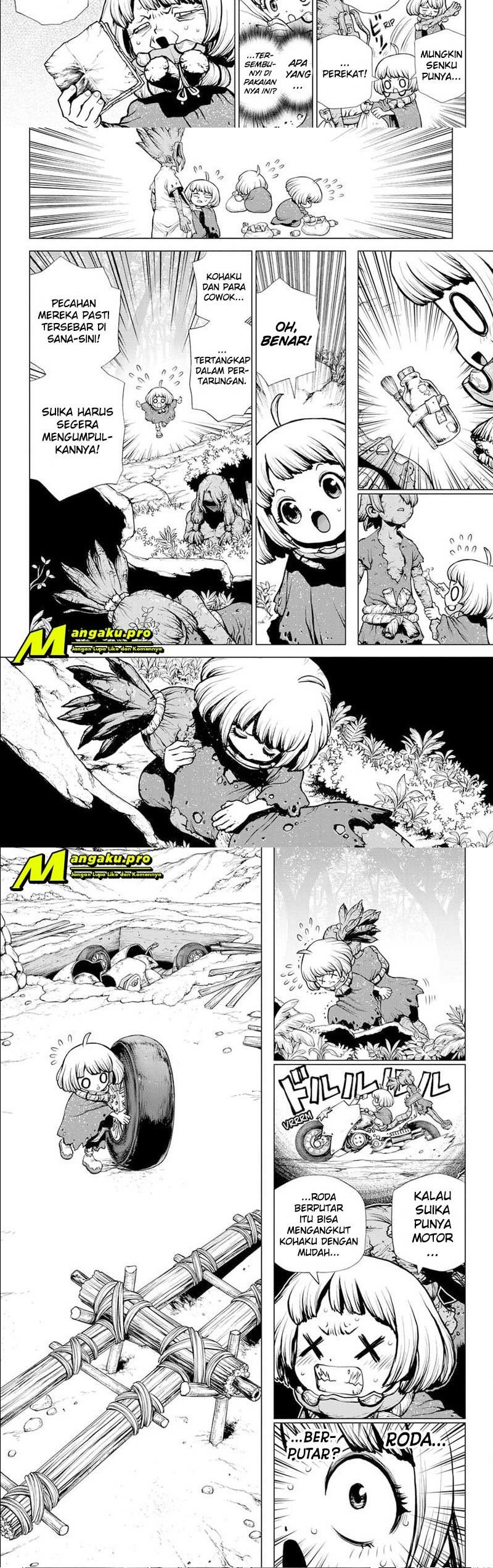 Dr. Stone Chapter 195 Bahasa Indonesia