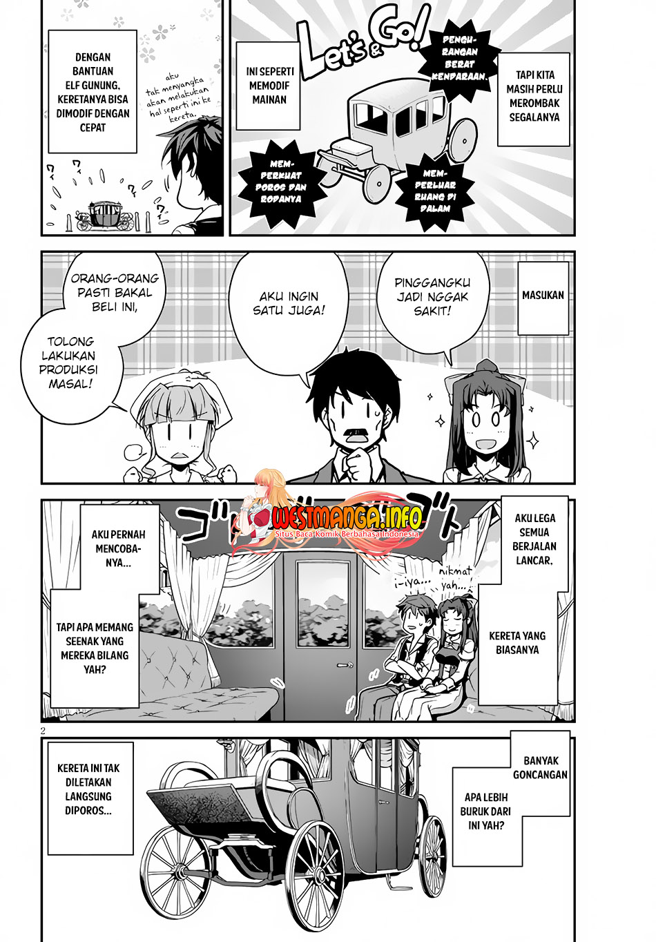 Isekai Nonbiri Nouka Chapter 203 Bahasa Indonesia