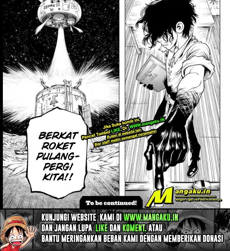 Dr. Stone Chapter 210 Bahasa Indonesia