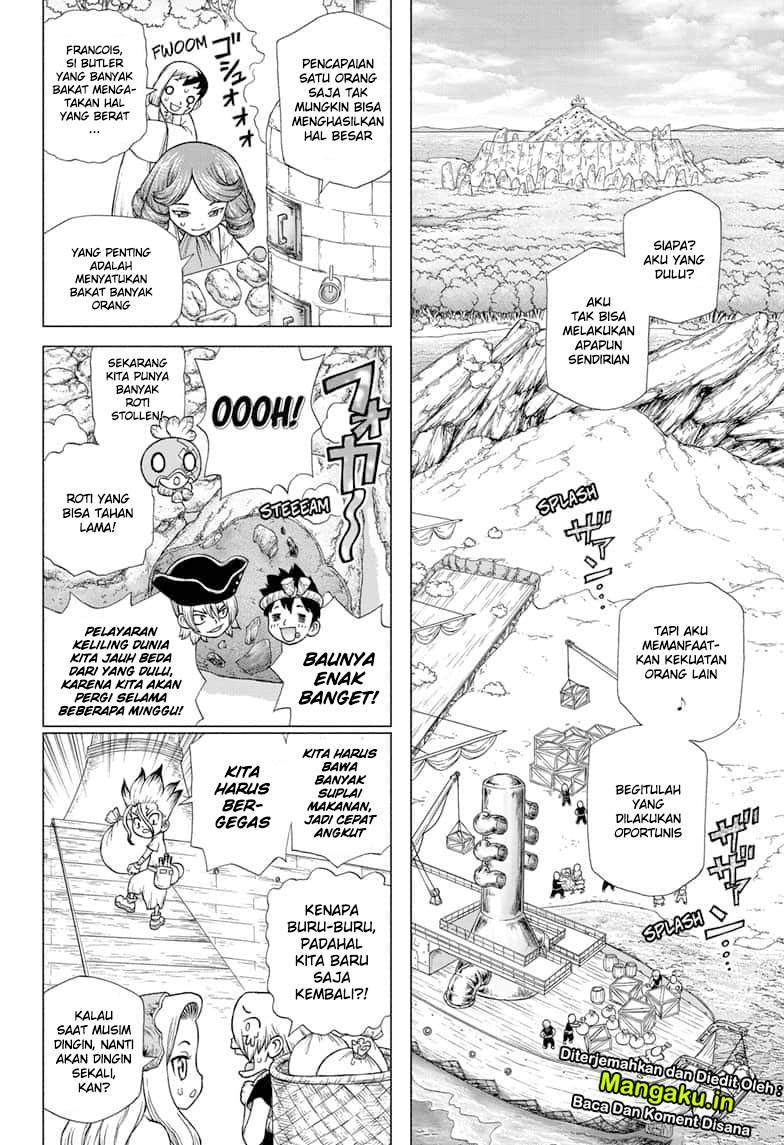 Dr. Stone Chapter 142 Bahasa Indonesia