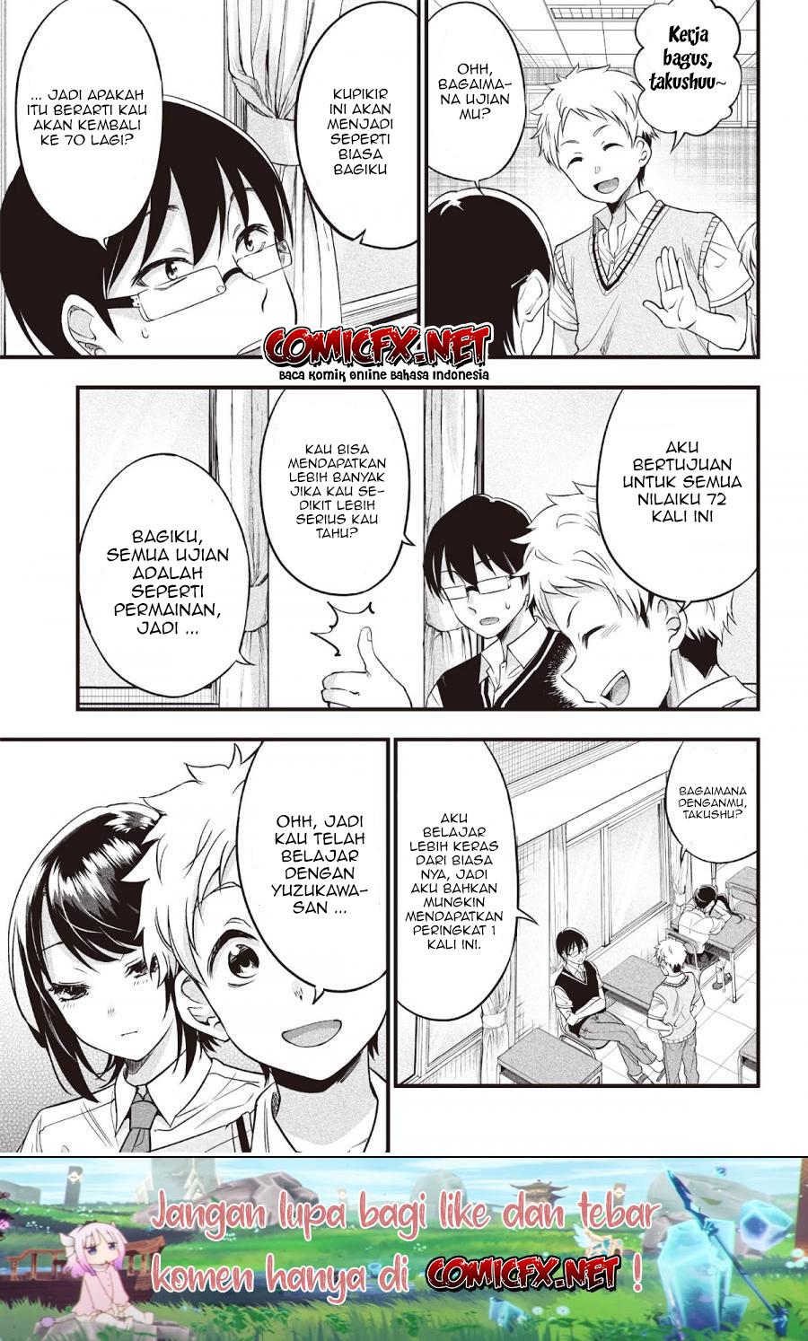 Yuzukawa-san wa, Sasshite Hoshii. Chapter 08 Bahasa Indonesia