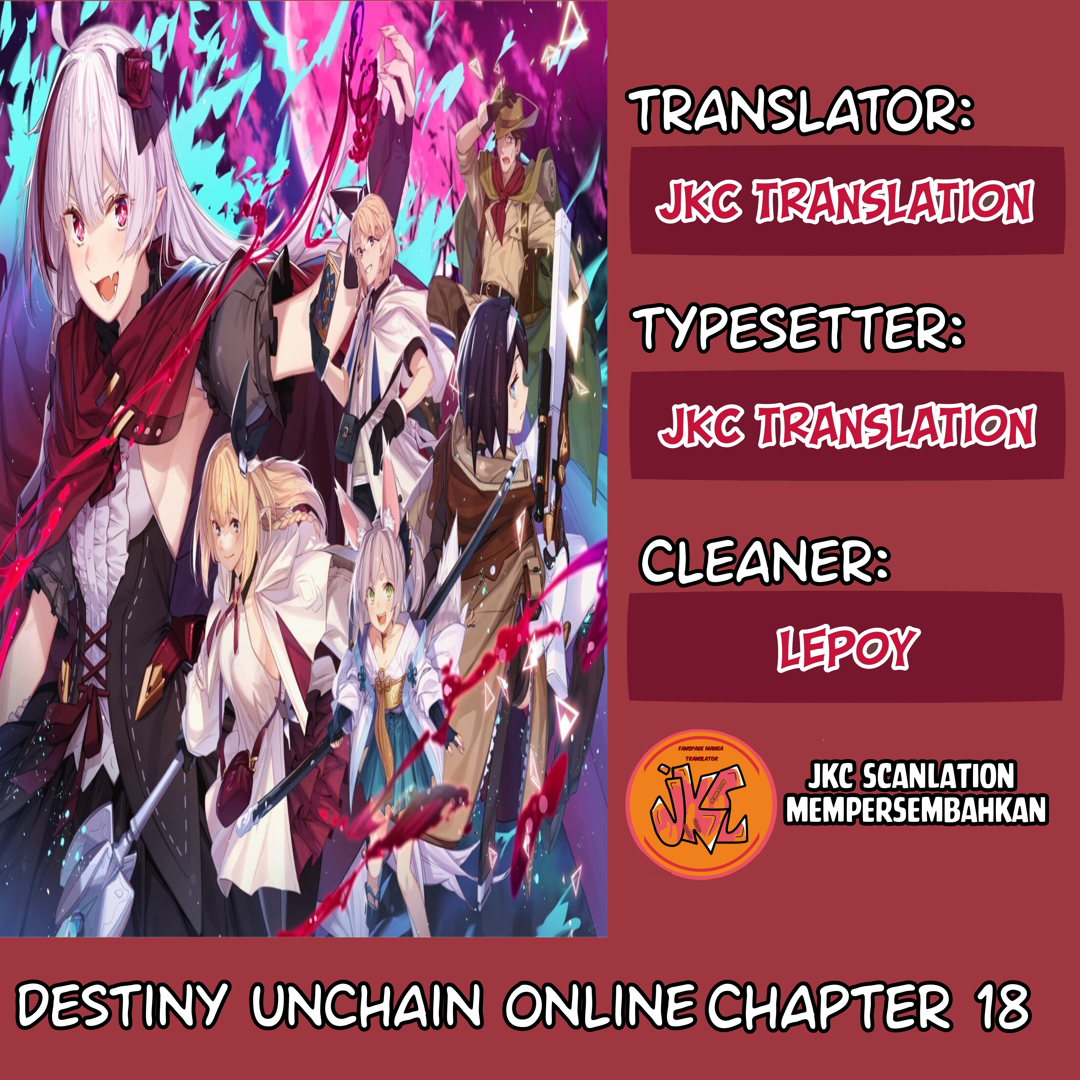 Destiny Unchain Online Chapter 18 Bahasa Indonesia