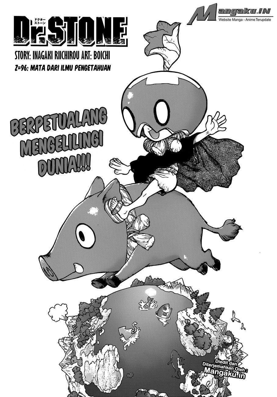 Dr. Stone Chapter 96 Bahasa Indonesia