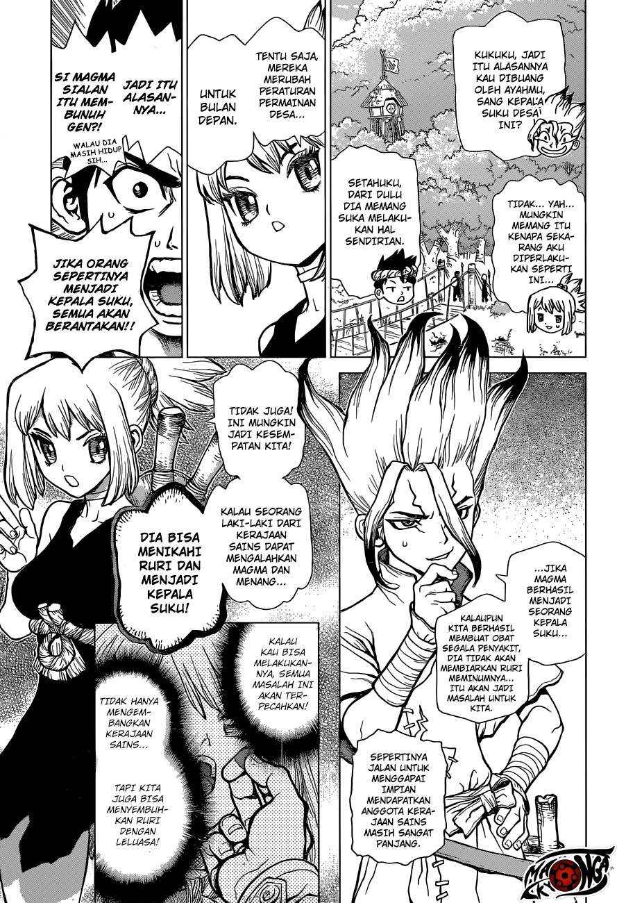 Dr. Stone Chapter 27 Bahasa Indonesia