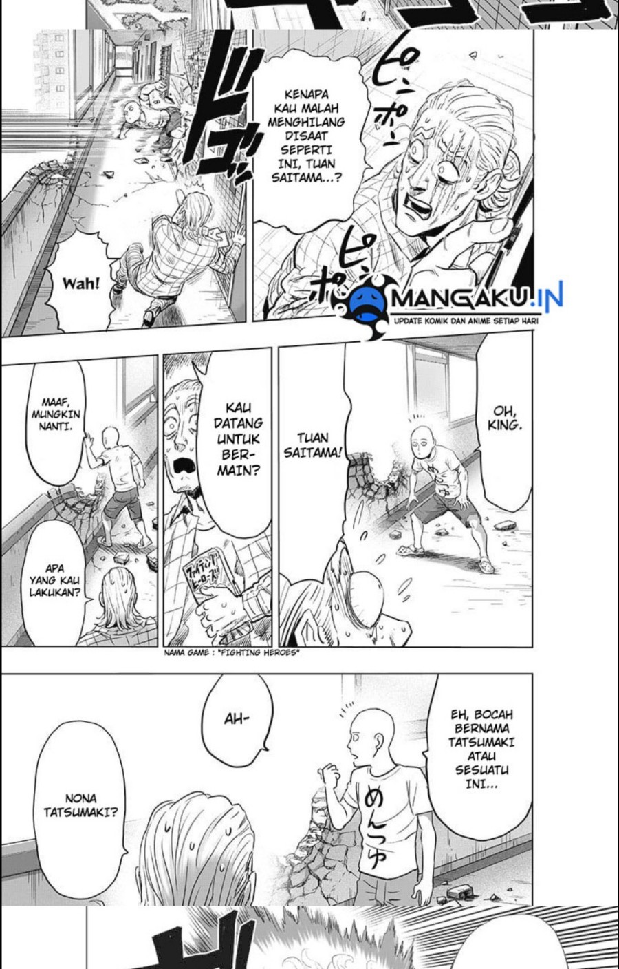 One Punch-Man Chapter 231 Bahasa Indonesia