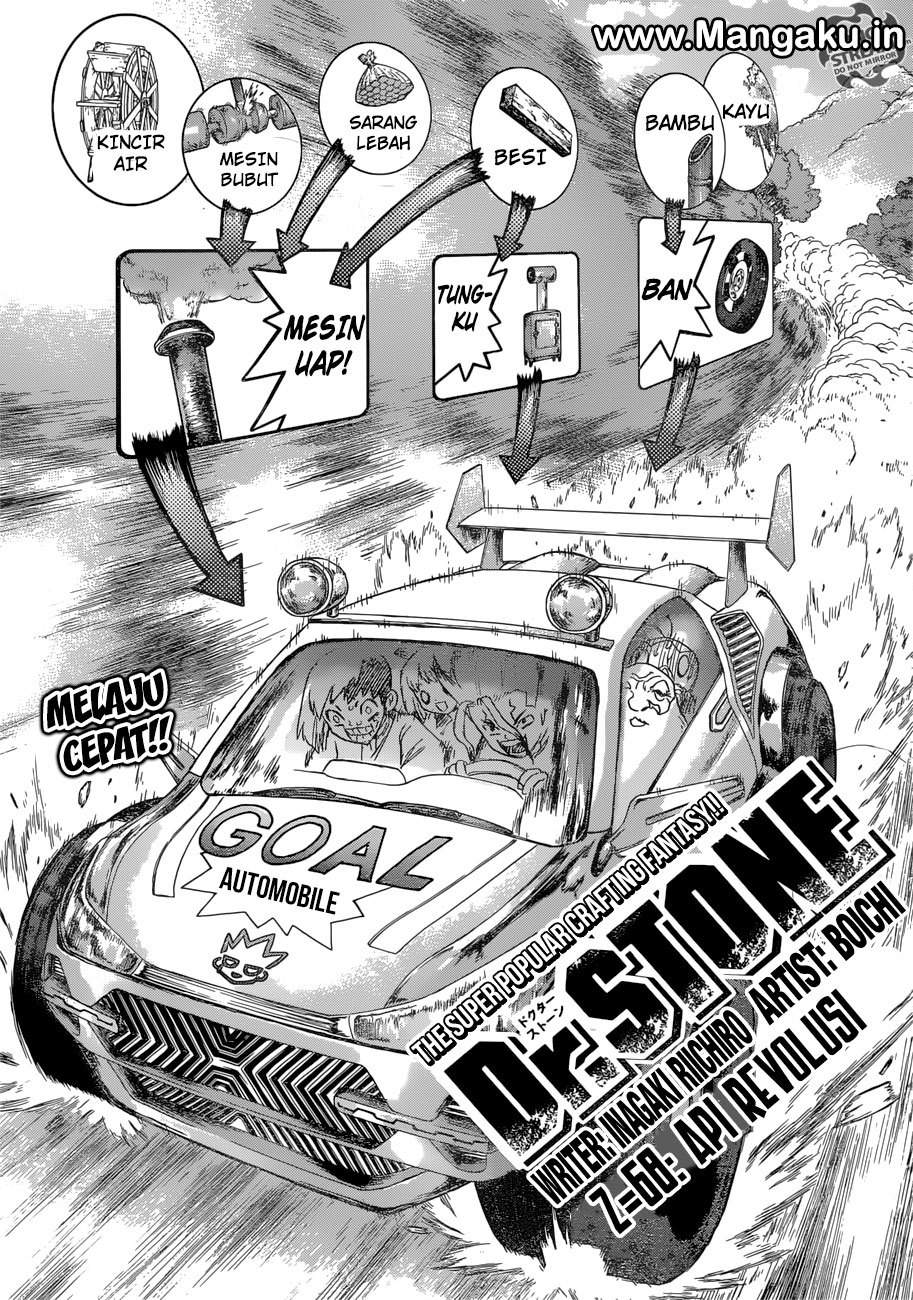 Dr. Stone Chapter 68 Bahasa Indonesia