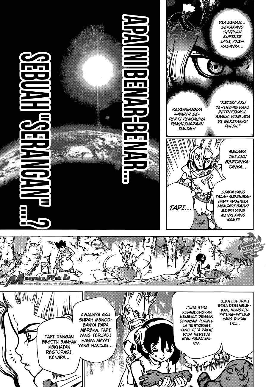 Dr. Stone Chapter 15 Bahasa Indonesia