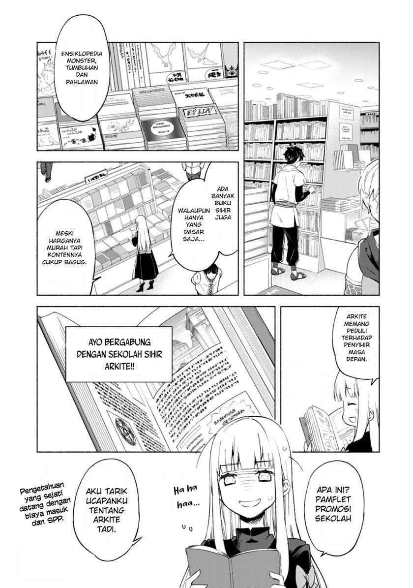 Kenja no Deshi wo Nanoru Kenja The Comic Chapter 45 Bahasa Indonesia