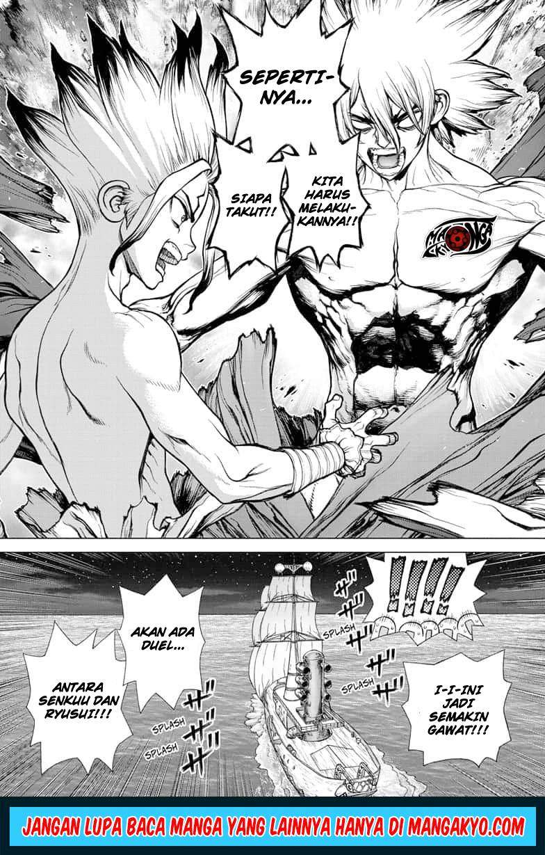 Dr. Stone Chapter 143 Bahasa Indonesia