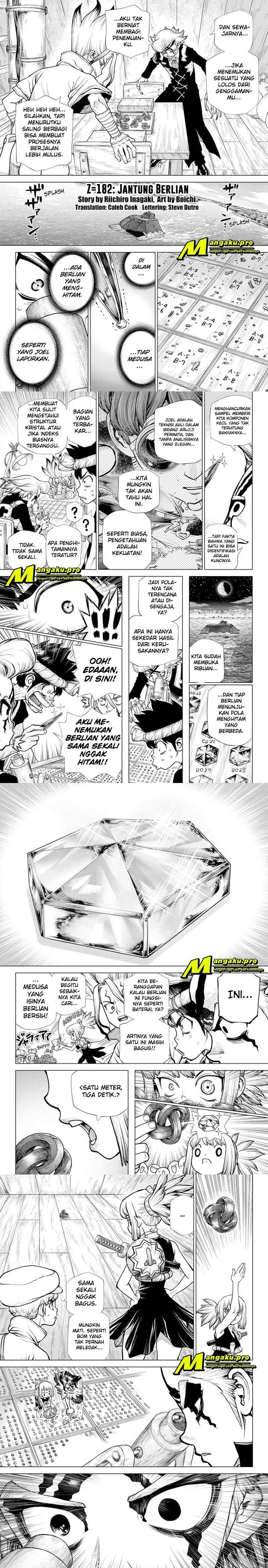 Dr. Stone Chapter 182 Bahasa Indonesia